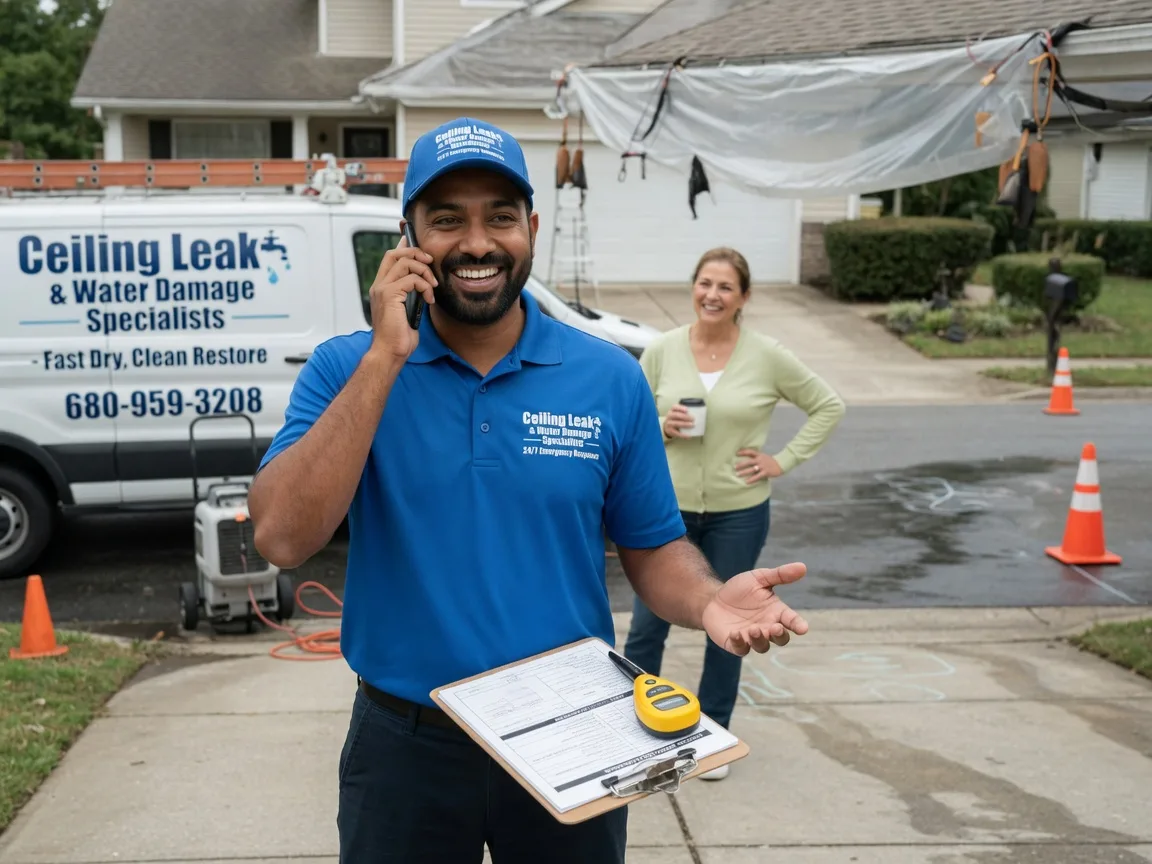 Ceiling Leak Cleanup Southwest Harbor, ME FAQs